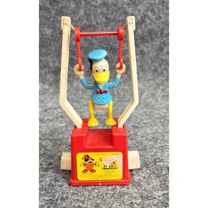 Toy Donald Duck Walt Disney Tricky Trapeze Kohner Bros Vintage Collectible